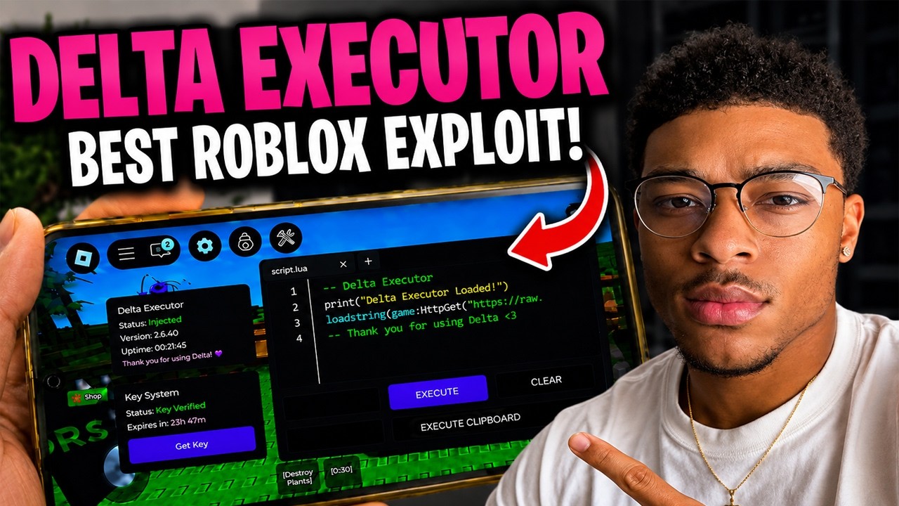 Delta Executor Mobile 😱 Best Roblox Executor for iOS & Android (2026)