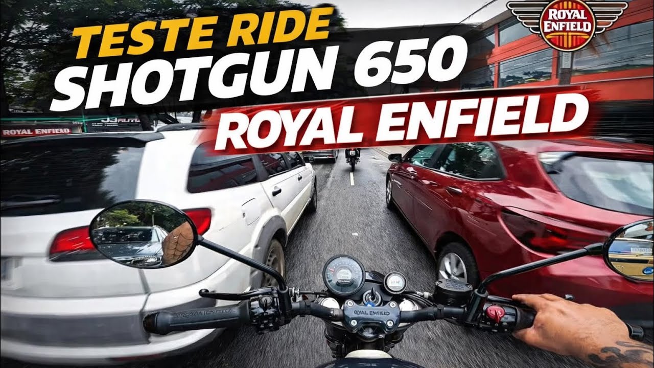 🏍️ TEST RIDE – ROYAL ENFIELD SHOTGUN 650 🔥