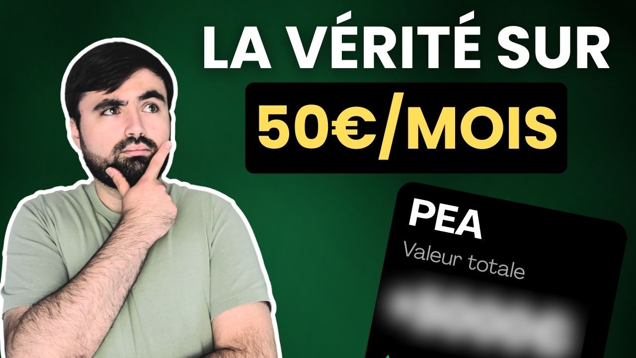 Investir 50€/mois : est-ce que ça vaut VRAIMENT le coup ? (spoiler : oui)