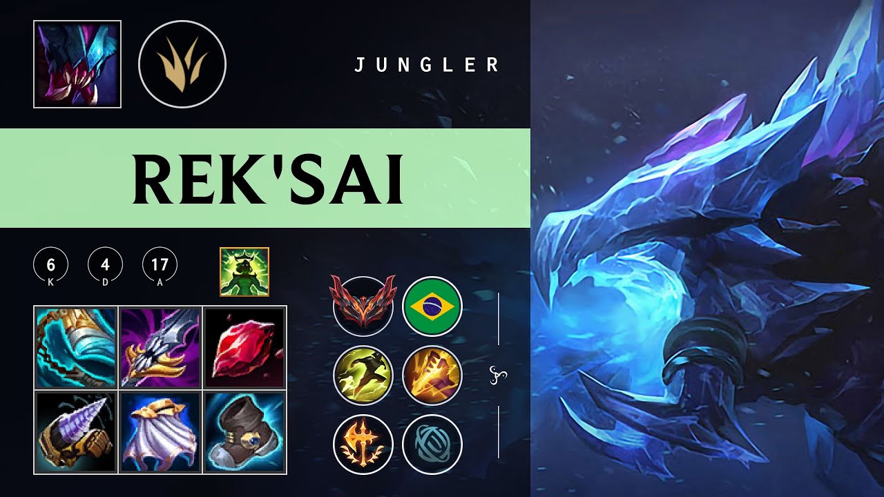 Rek'Sai Jungle vs Ekko - BR Grandmaster Patch 26.01