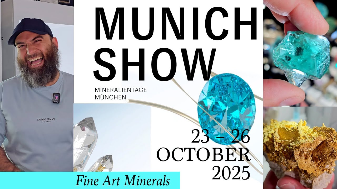 Мюнхен 2025 – Fine Art Minerals