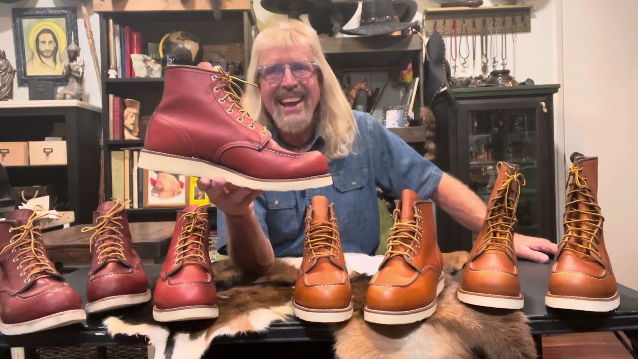 Red Wing Boot color variations