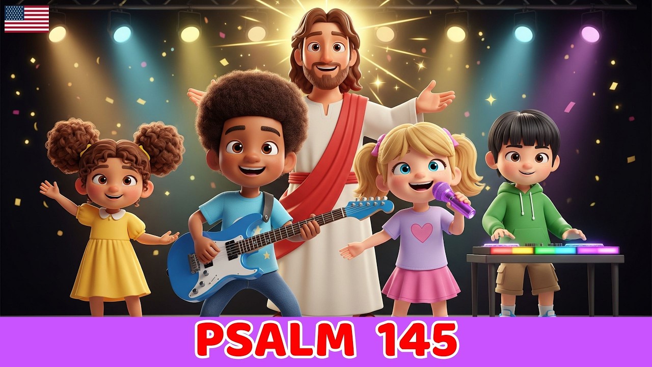 God Is King Forever! | Psalm 145 for Kids | Christian Kids Song