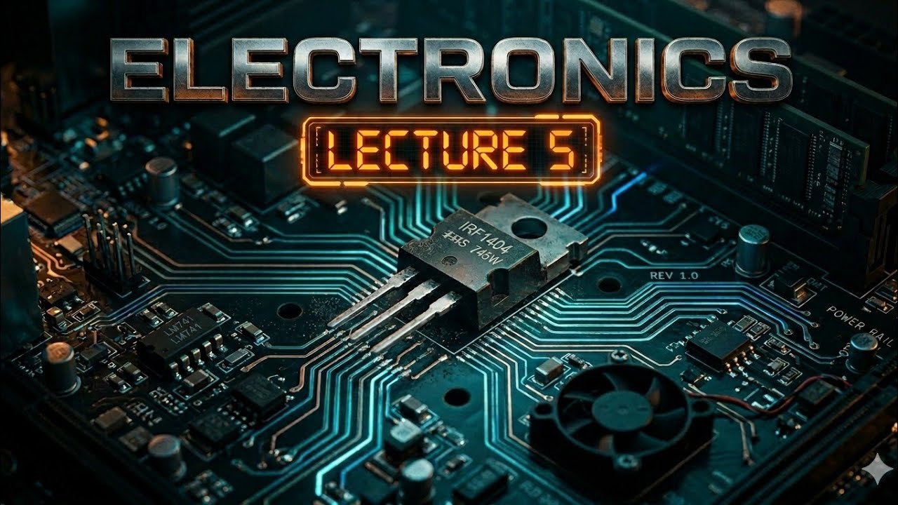 Lecture 5 Electronics