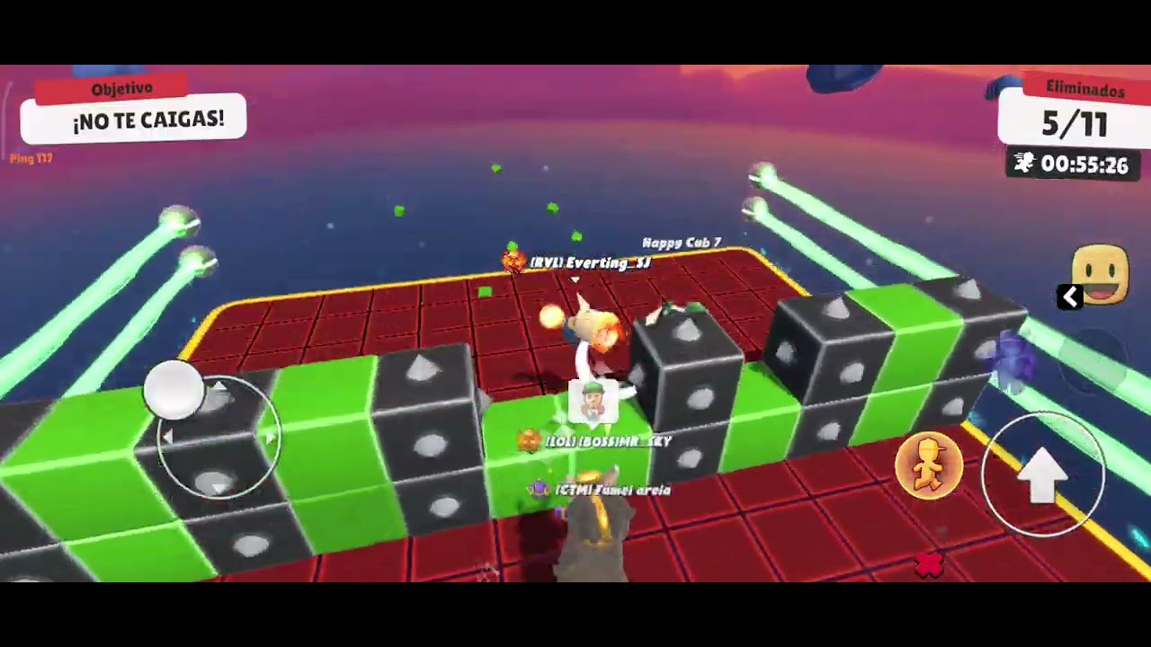 ¡Pasando el tiempo jugando Stumble Guys!