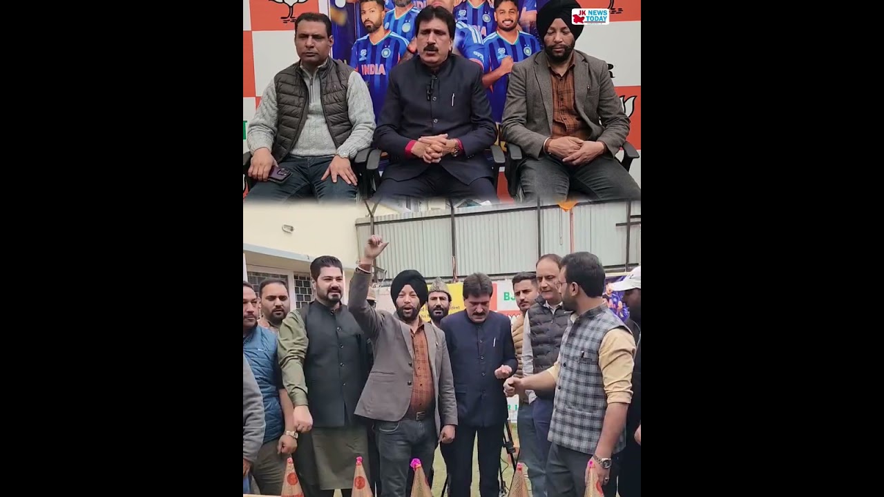 BJP Kashmir Unit Celebrates India’s Cricket World Cup Triumph | JK News Today 