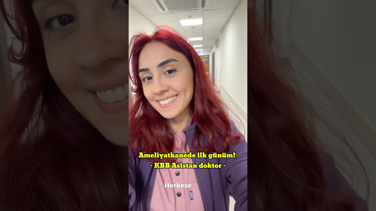 İlk ameliyathane g&uuml;n&uuml;m kbb asistan doktor #shorts  #doktor #tıpfak #hastane #ameliyathane #cerrah