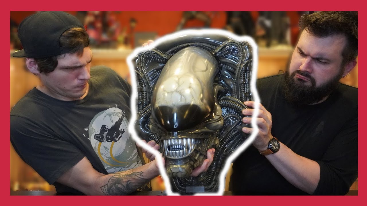 Produit inutile ???? Alien Big Chap Head Trophy par Prime 1 Studio !!!!