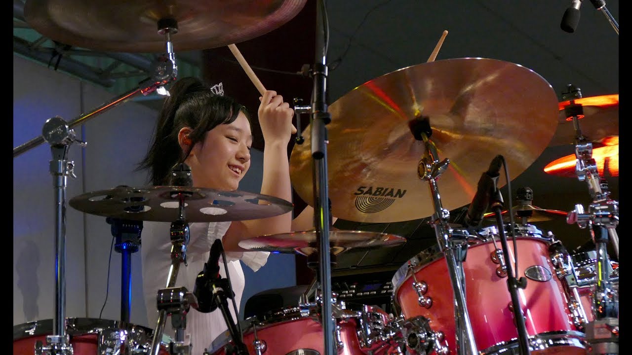 佐藤奏 ドラム Drums: Kanade Sato (15YRS OLD)  ビナウォーク ミュージックディライト16周年記念ライブ
