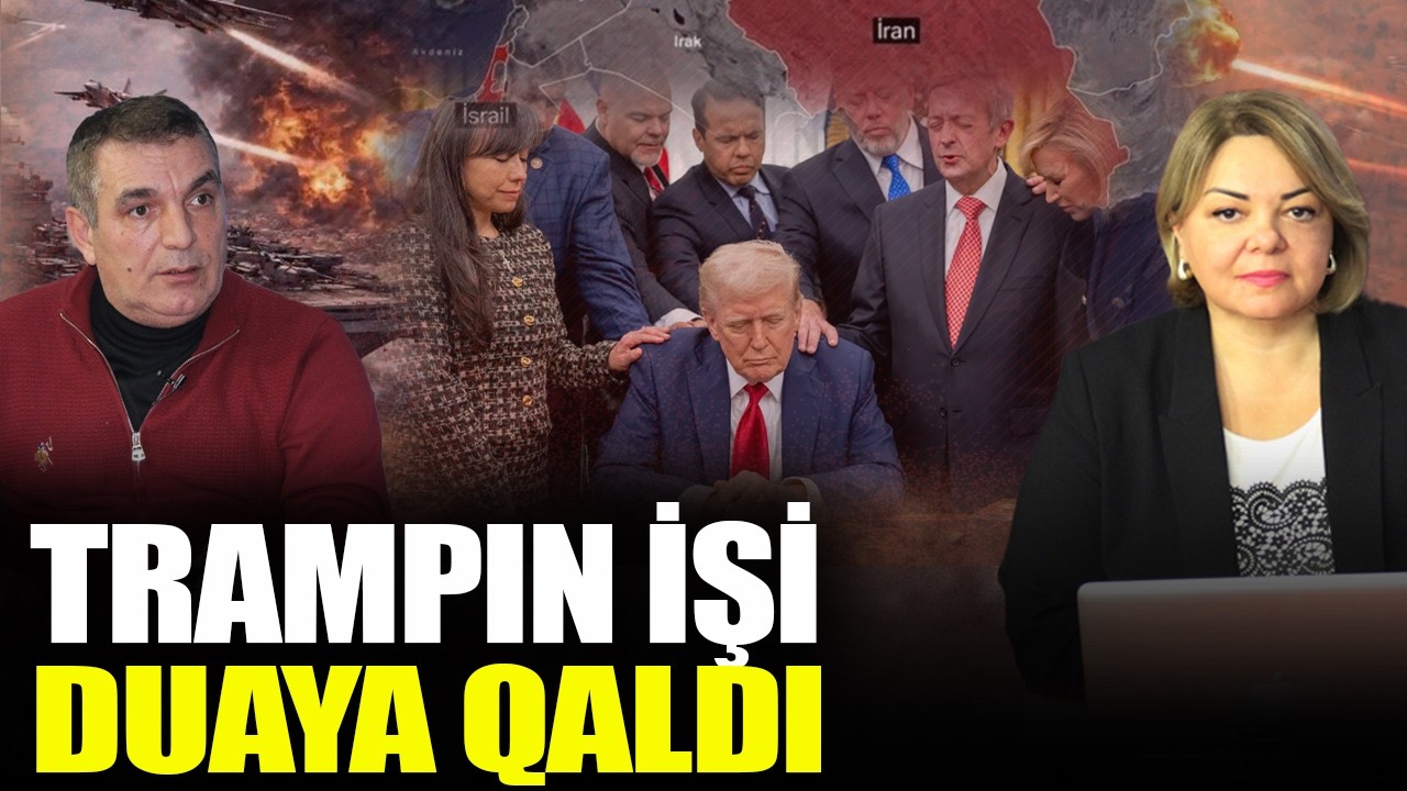 Trampın işi duaya qaldı - Natiq Cəfərli ilə QIRMIZI MASA