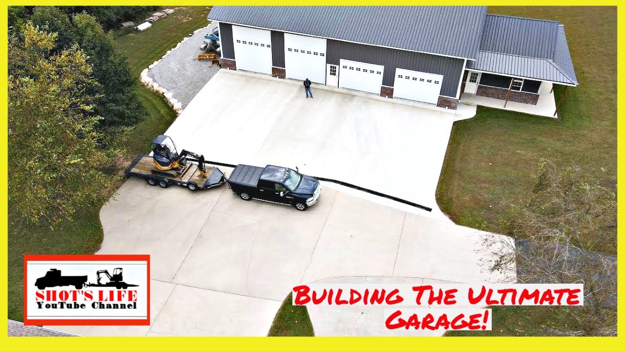Building a Rear Gravel Pad | Building the Ultimate Garage | EPS36 | Shots Life