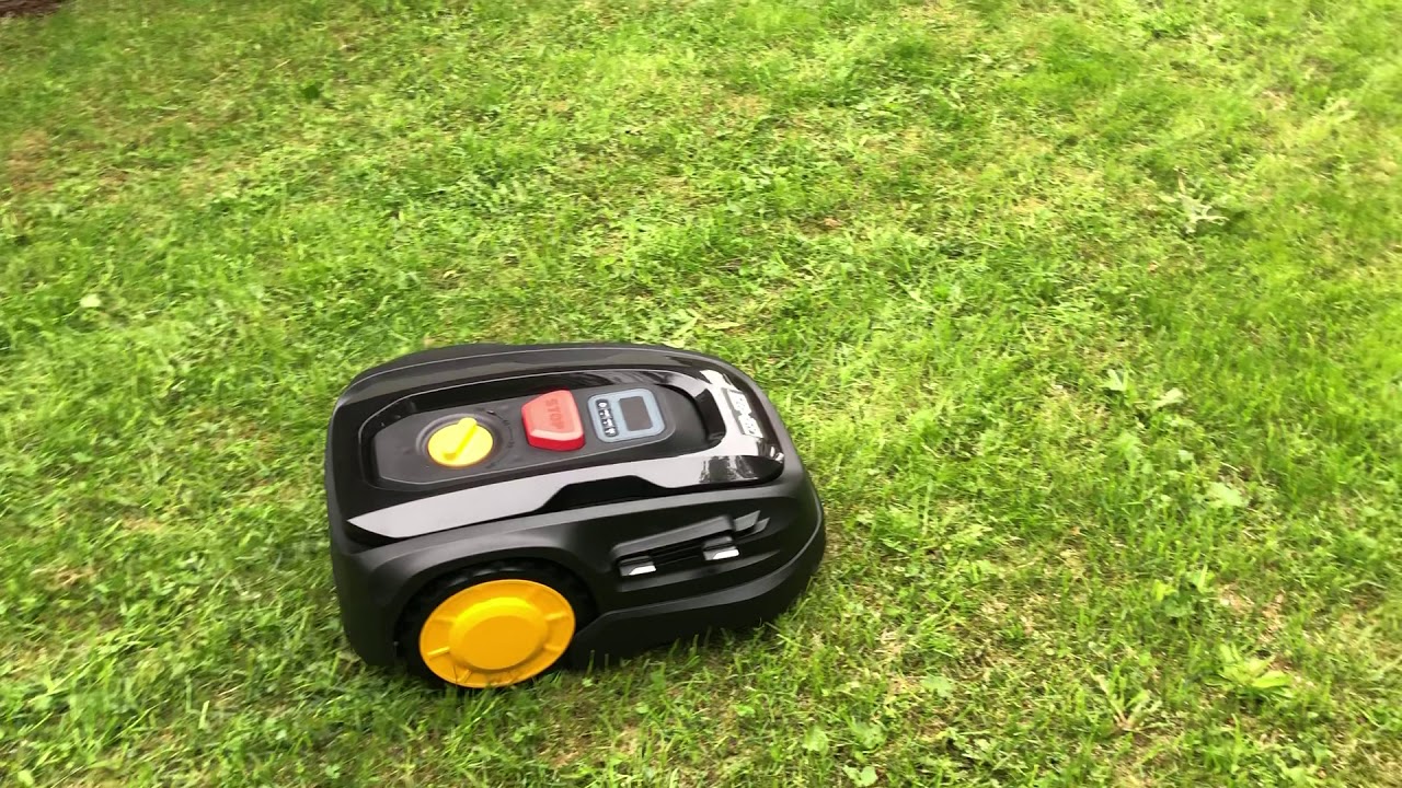 Robot lawn mower Landxcape Lx796, first time startup