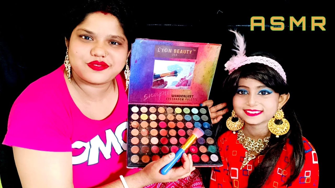 ASMR|| Doing My Sister Special Makeup (Roleplay) 💄💋✨❤️