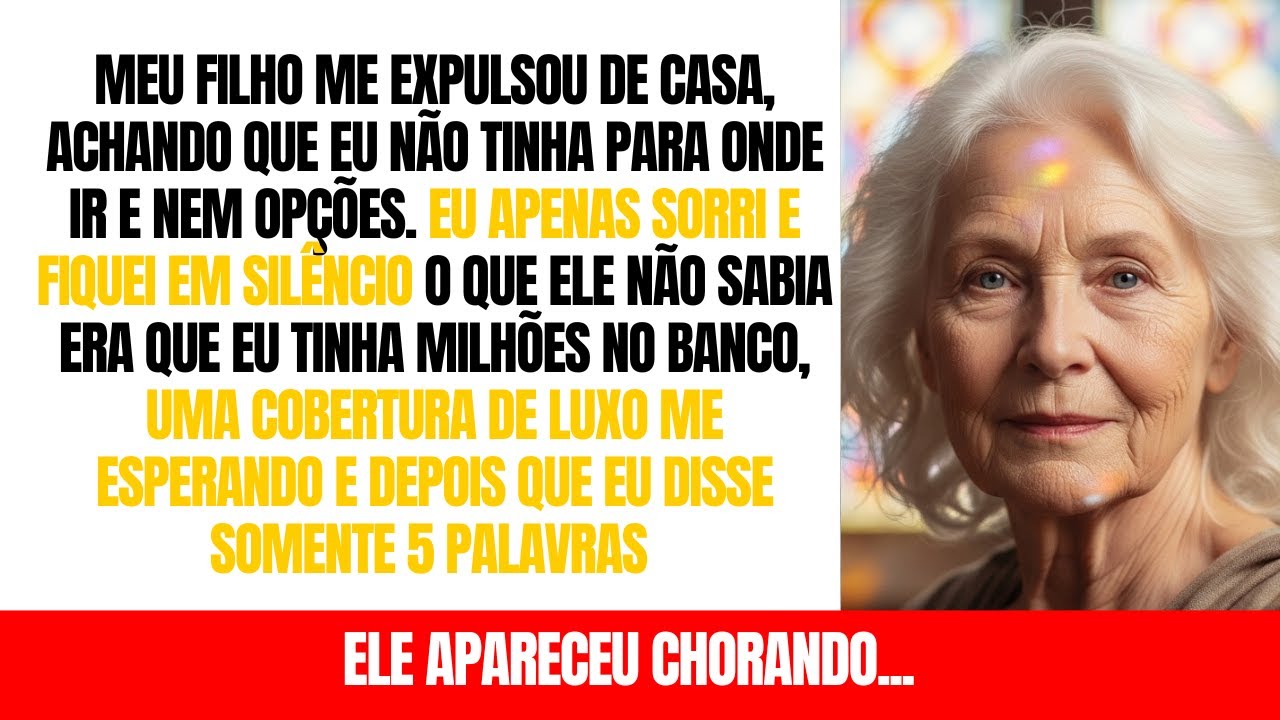 No réveillon, meu filho me botou pra fora por estar desempregada... 48 horas  ele apareceu CHORANDO