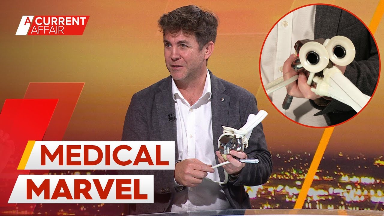 The Bunnings trips that helped create world's first artificial heart | A Current Affair