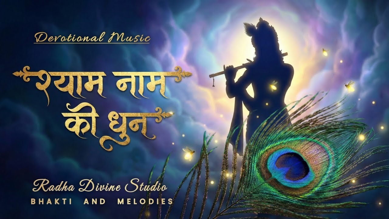 श्याम नाम की धुन 🎵, Shyam Naam Ki Dhun | Heart Touching Krishna Song | Radha divine studio
