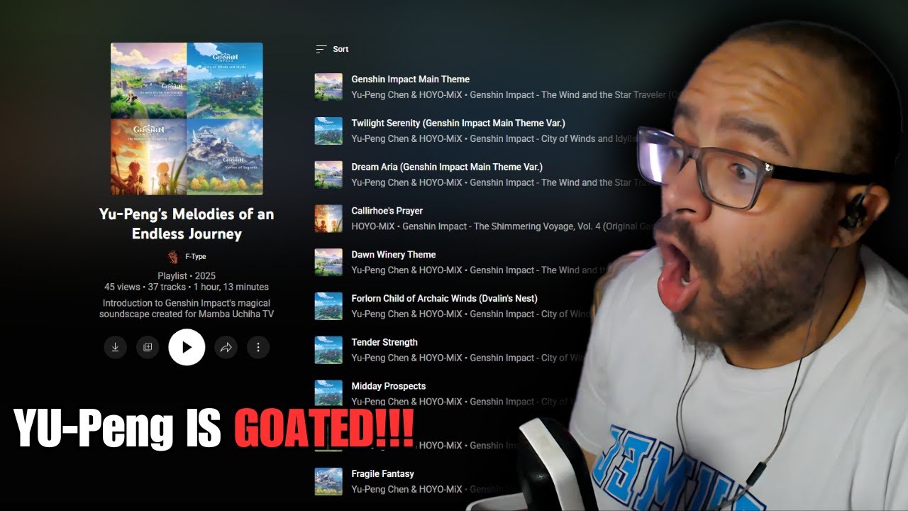 Wuthering Waves Player REACTS to Genshin Impact Main Theme Music!