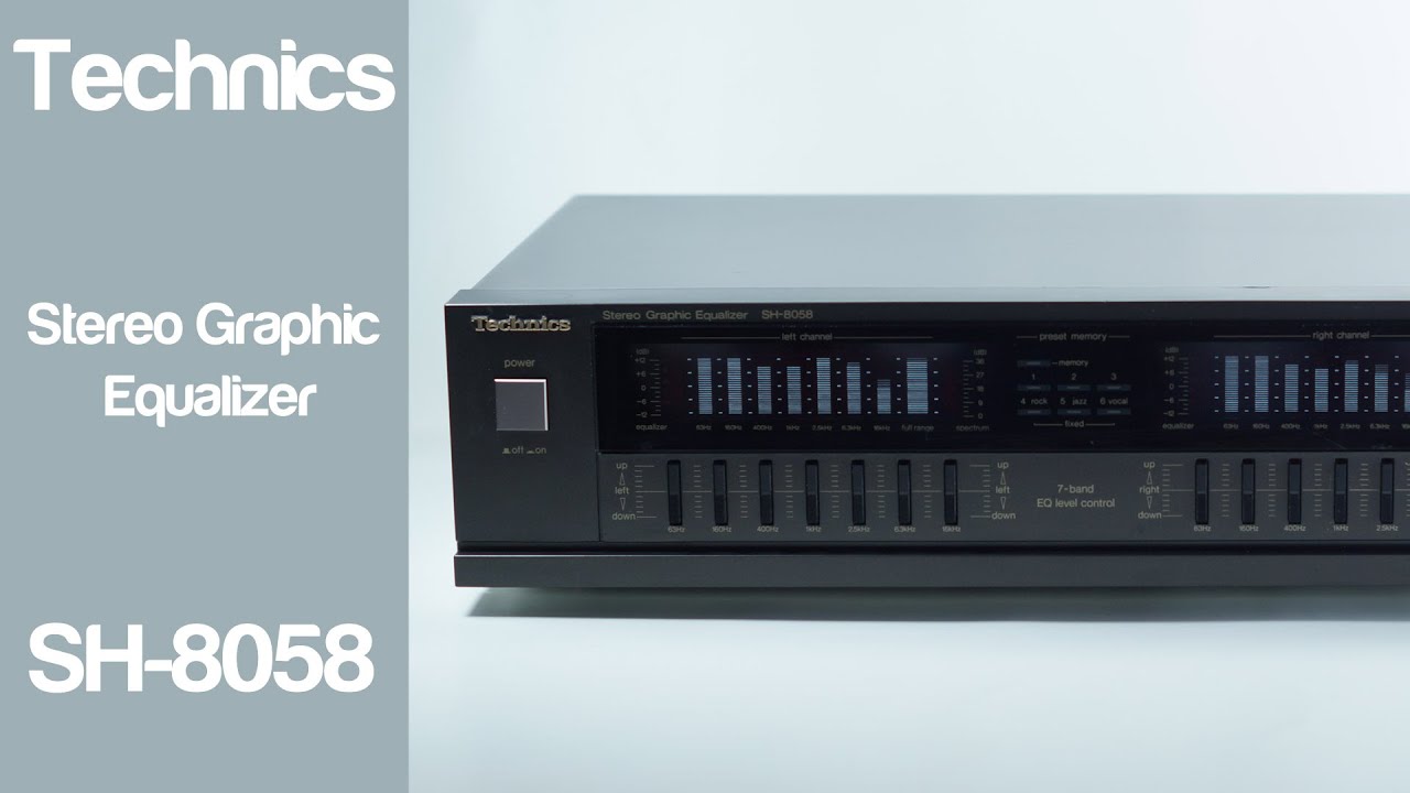 Technics SH-5058 Stereo Graphic Equalizer