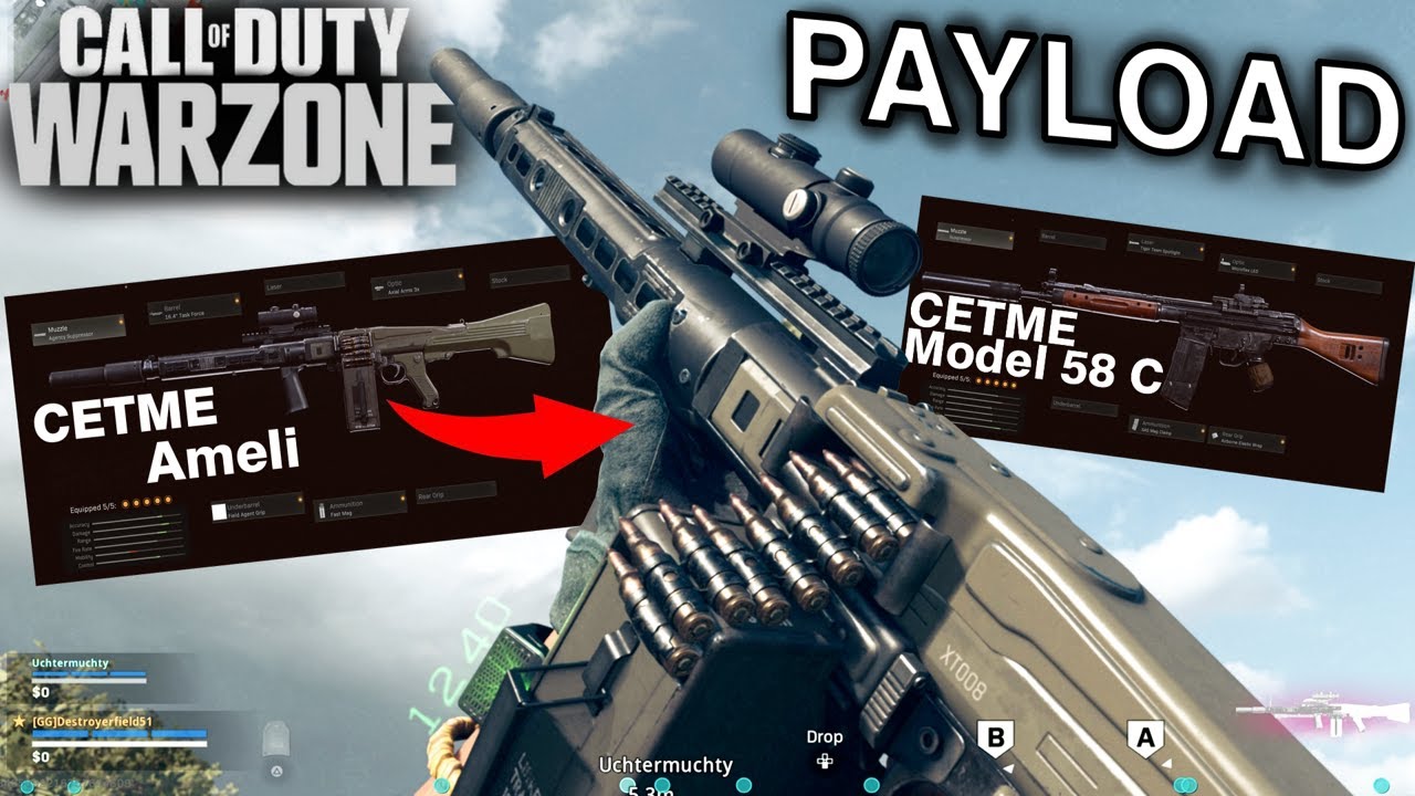 CETME Ameli (MG 82) & CETME Model 58 C (C58) Gameplay | Warzone Payload (PS5)