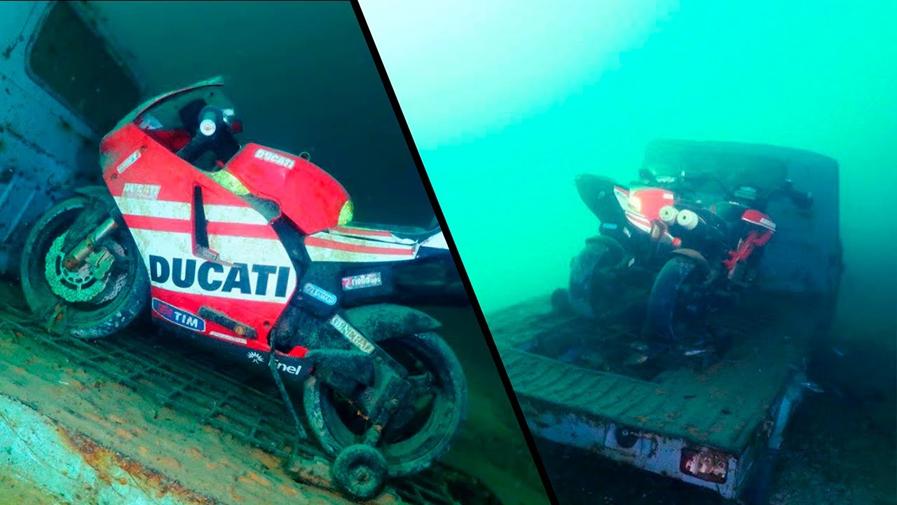 Obiecte Neobișnuite Găsite: Motociclete Ducati, Audi sub apă, Mașini abandonate, Diamante, Aur, Bani