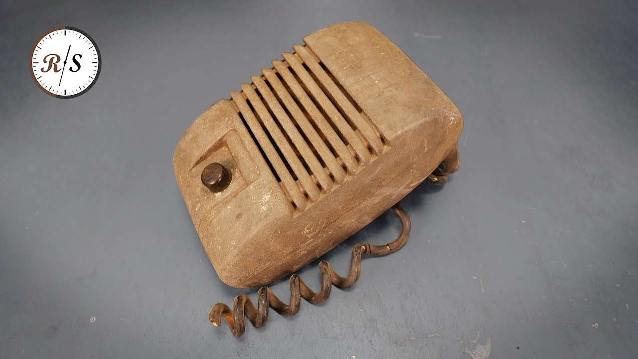 Drive-in Theater Speaker Restoration