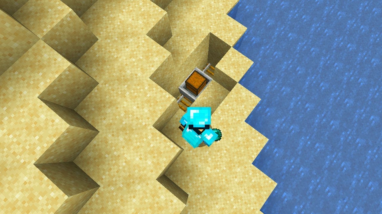 MIJN EERSTE SCHATKIST GEVONDEN IN MINECRAFT!!