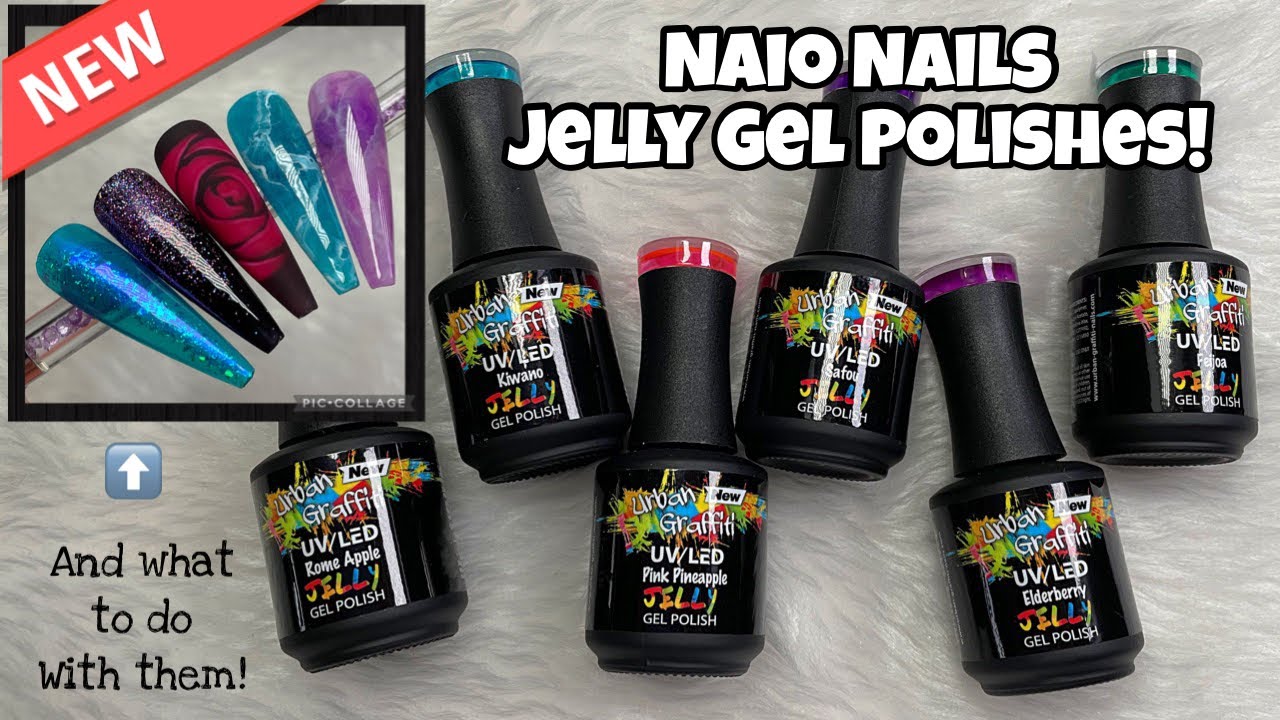 Naio Nails New Jelly Collection and What You Can do with Them!