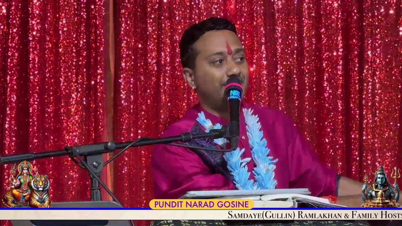 Samdaye(Gullin) Ramlakhan & Family.🙏🕉️ Gyaan Yajna🕉️🙏 Night 1