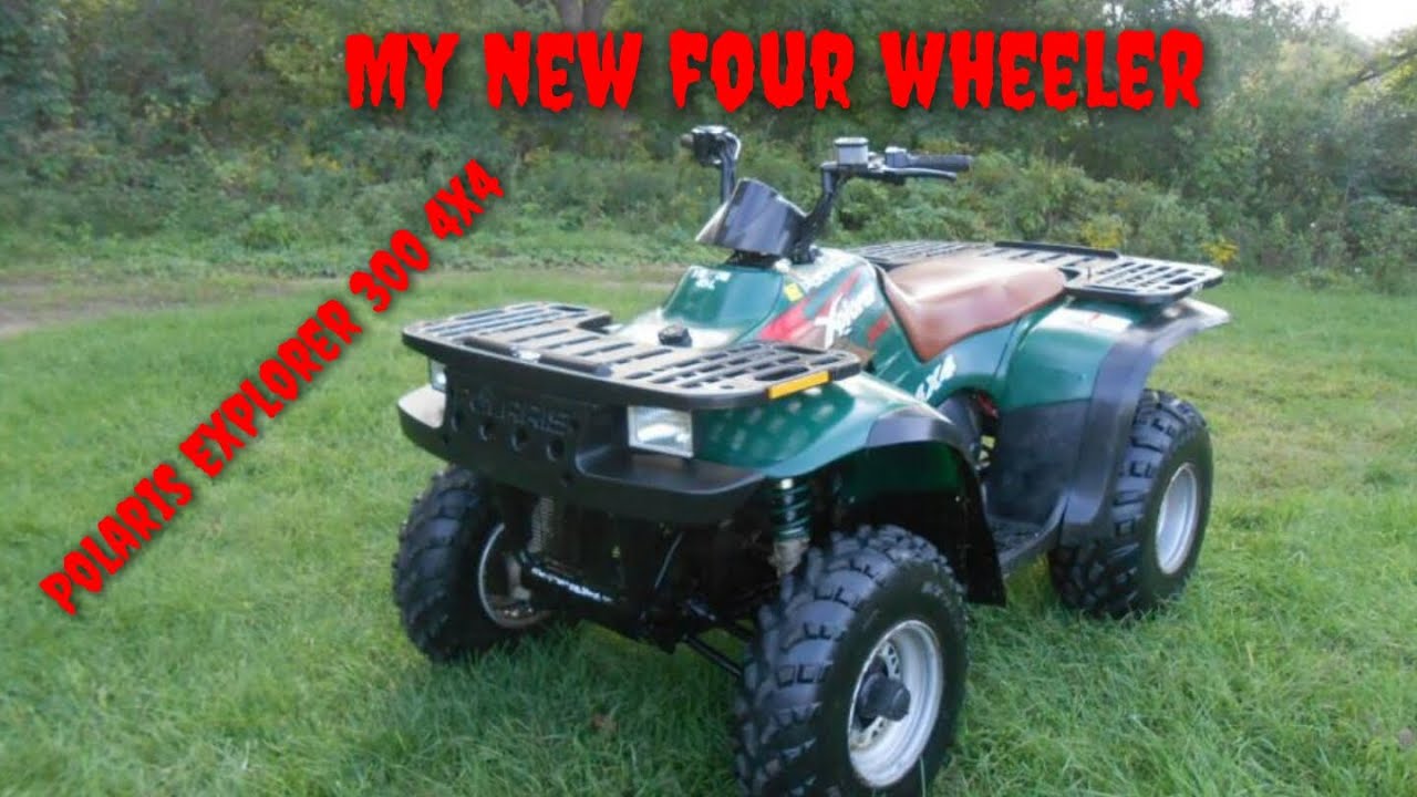 my new four wheeler Polaris xplorer 300 4x4