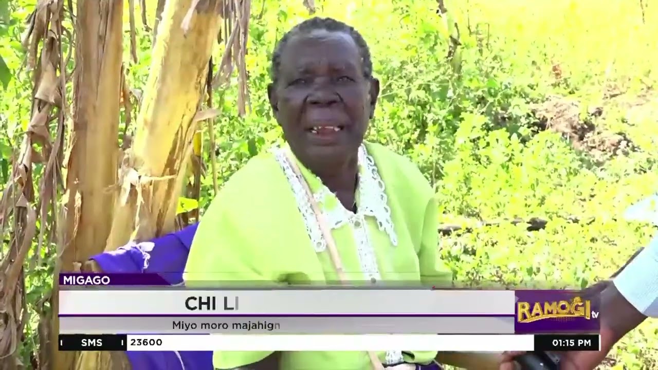Miyo ma chi liel oyudo ot manyien Kanjira, Homa Bay | #RamogiTV
