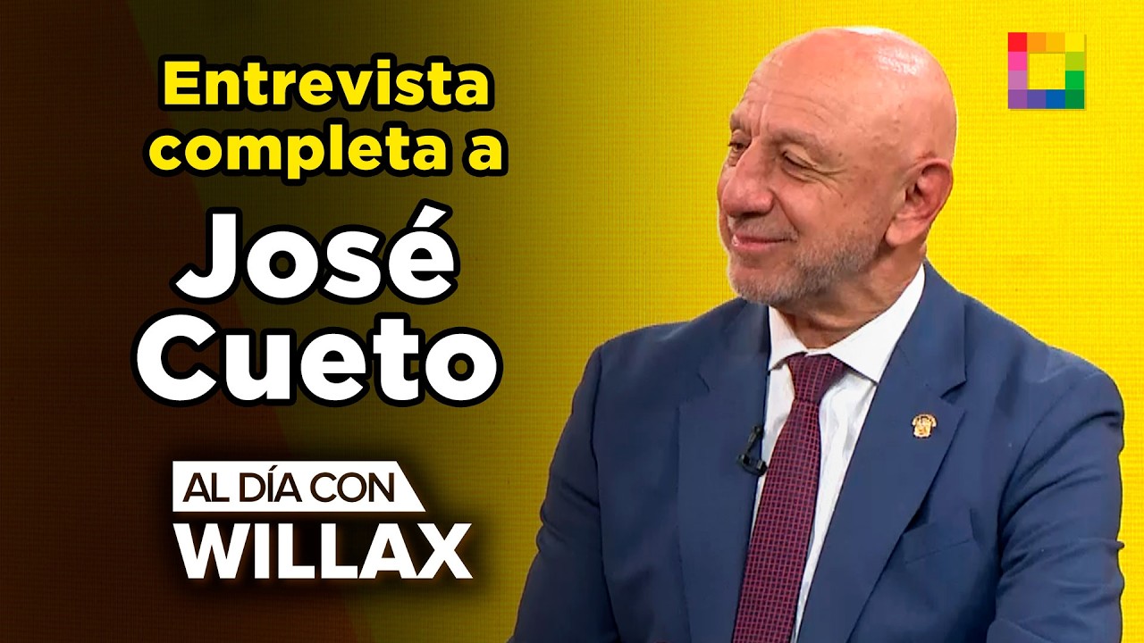 Al Día con Willax  - FEB 17 - ENTREVISTA A JOSÉ CUETO | Willax