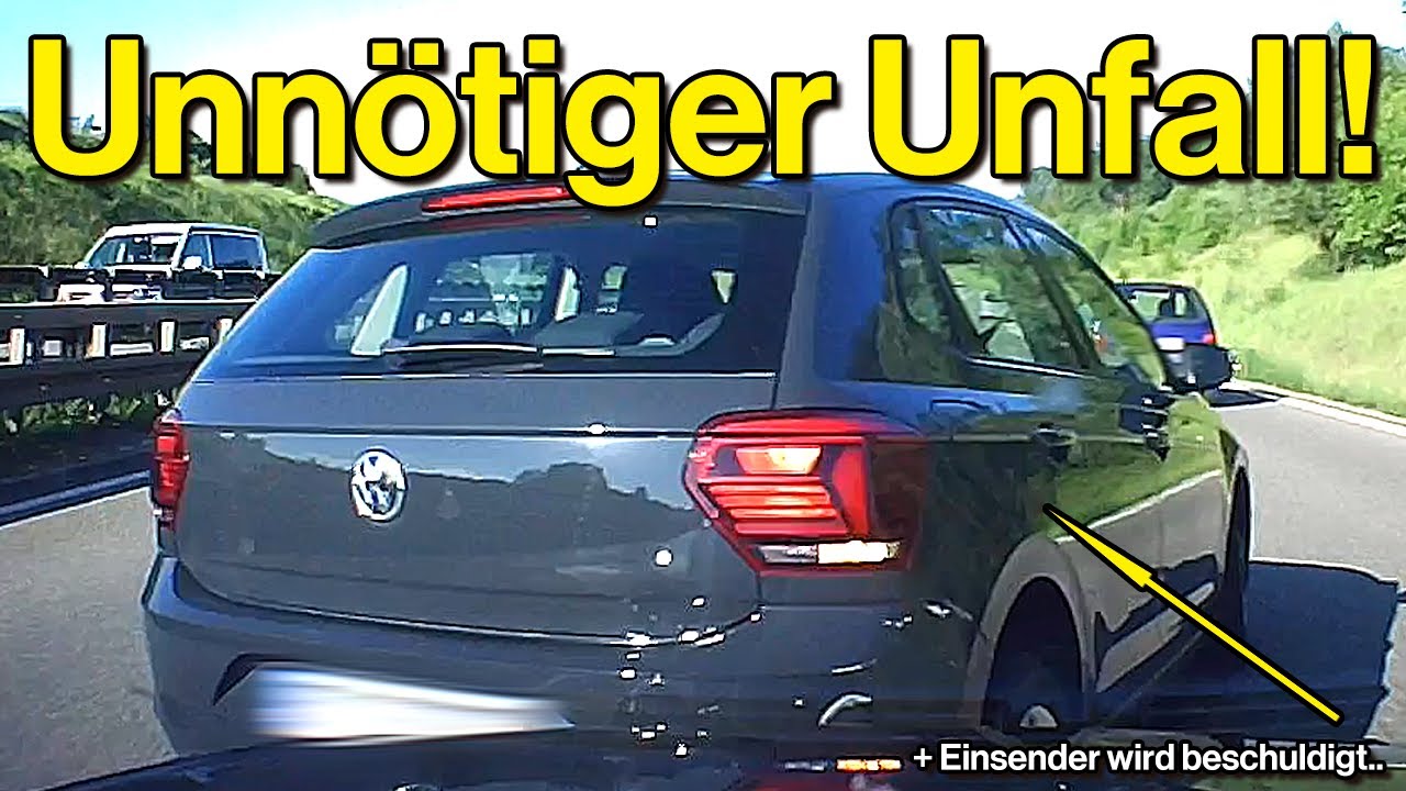 Dreiste Schuldzuweisung, Unfall direkt vor Polizei und Nebel | Dashcam Deutschland #104 | #germany