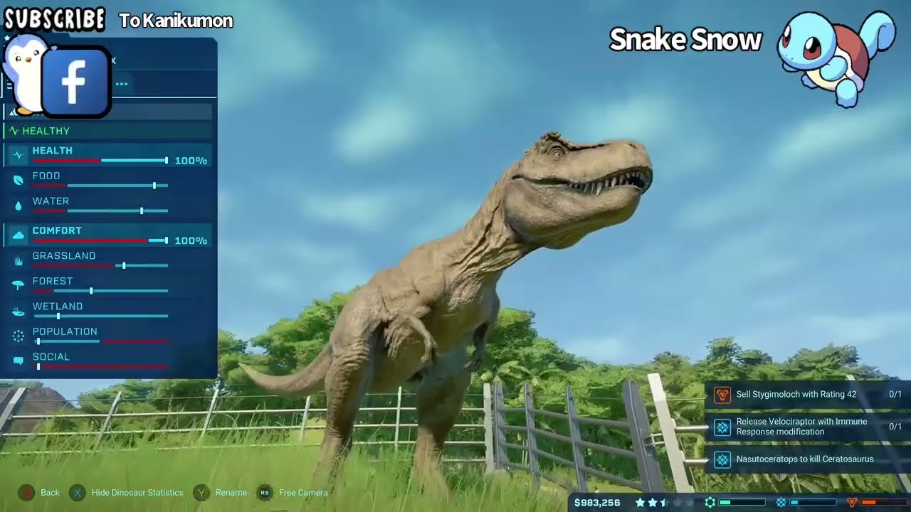 Jurrasic World Gameplay: Today We Feed A T- Rex!