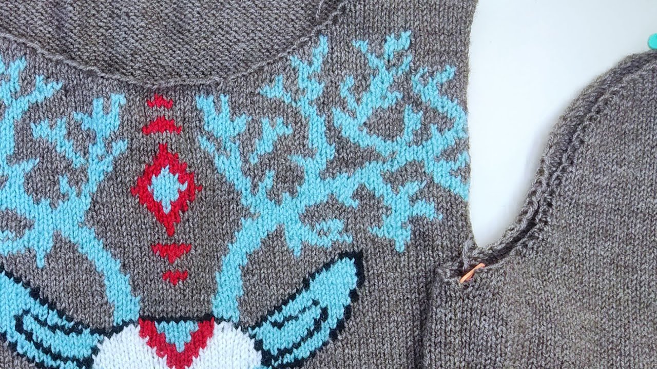 Я его связала, но это полное фиаско! Отрезала рукава - Часть 3. Вязание спицами