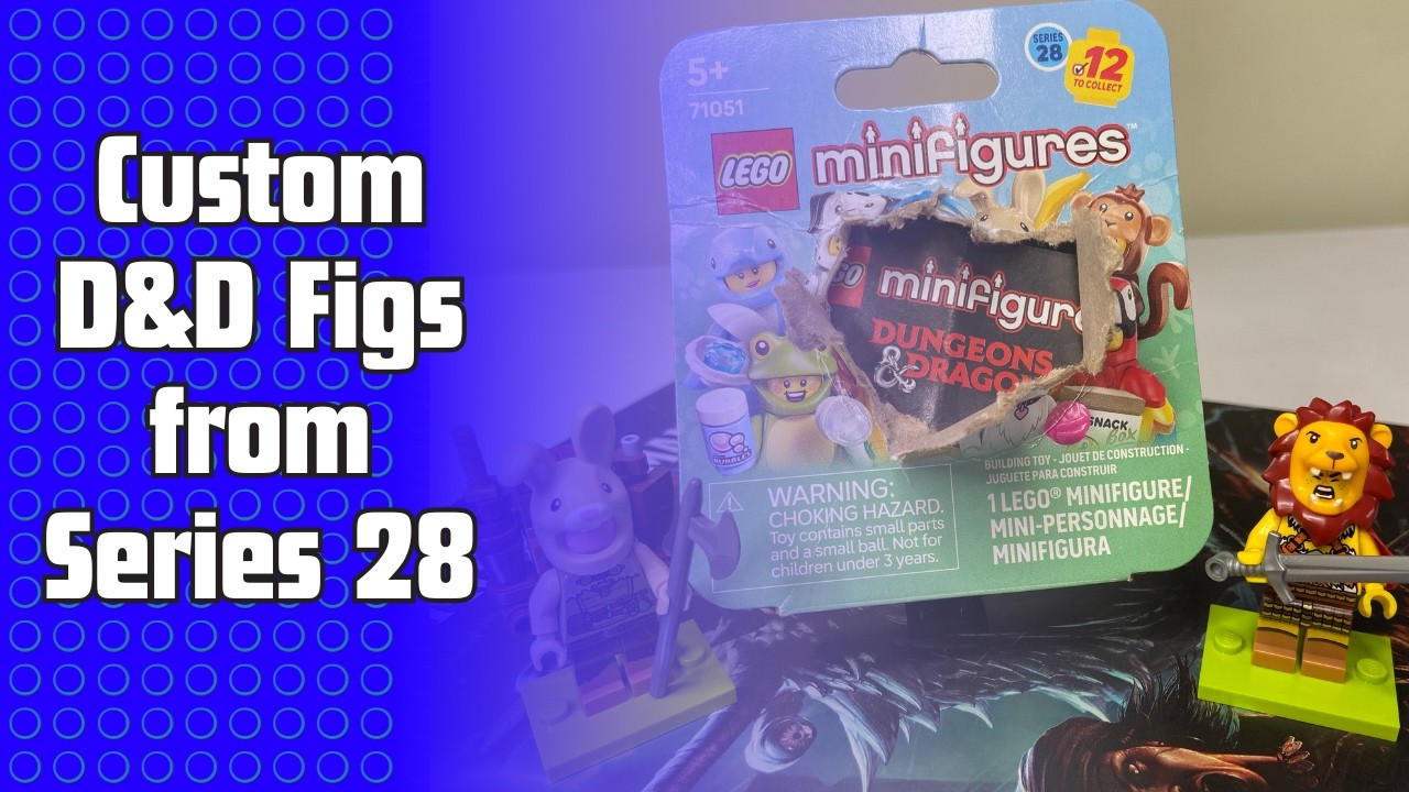 Сколько фэнтезийных минифигурок я могу собрать из 28-й серии CMF? | Brick Bestiary