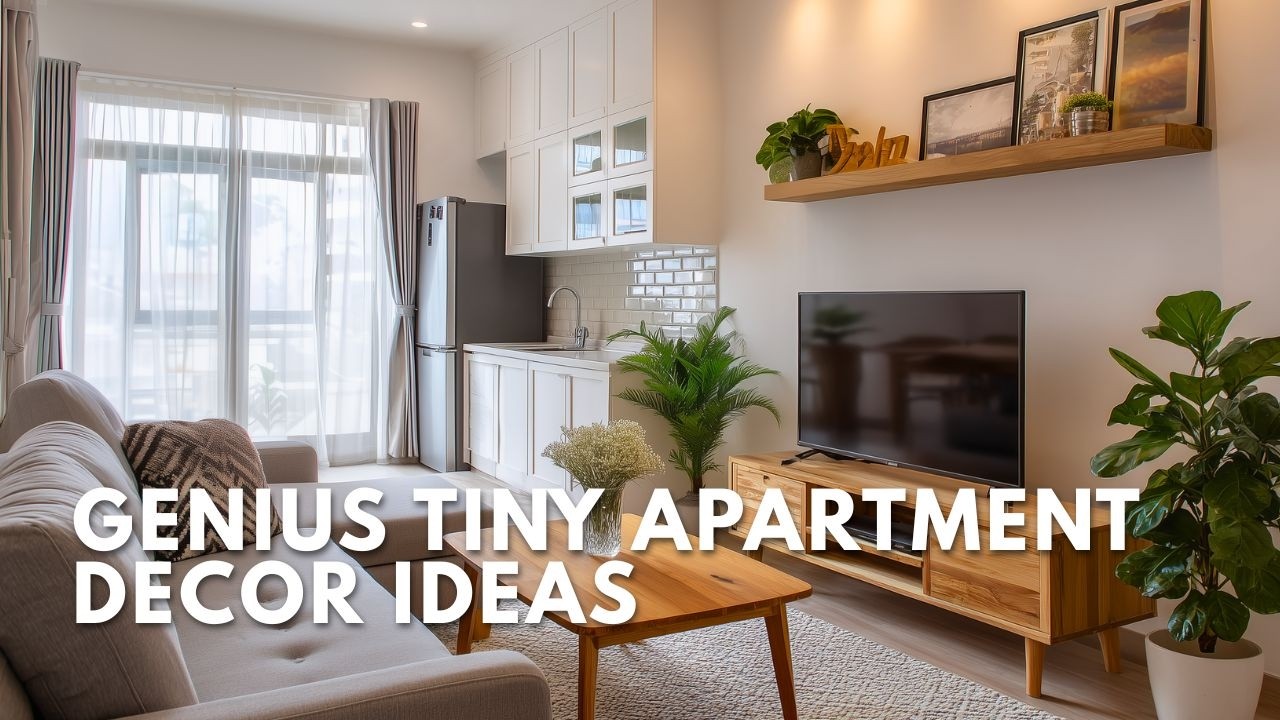 Genius Tiny Apartment Decor Ideas to Maximize Space and Create a Stylish Small Home