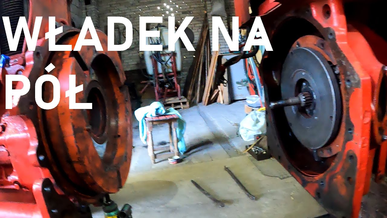 U Waldka na Ranczo - t25 Wladymirec  naprawa sprzęgła