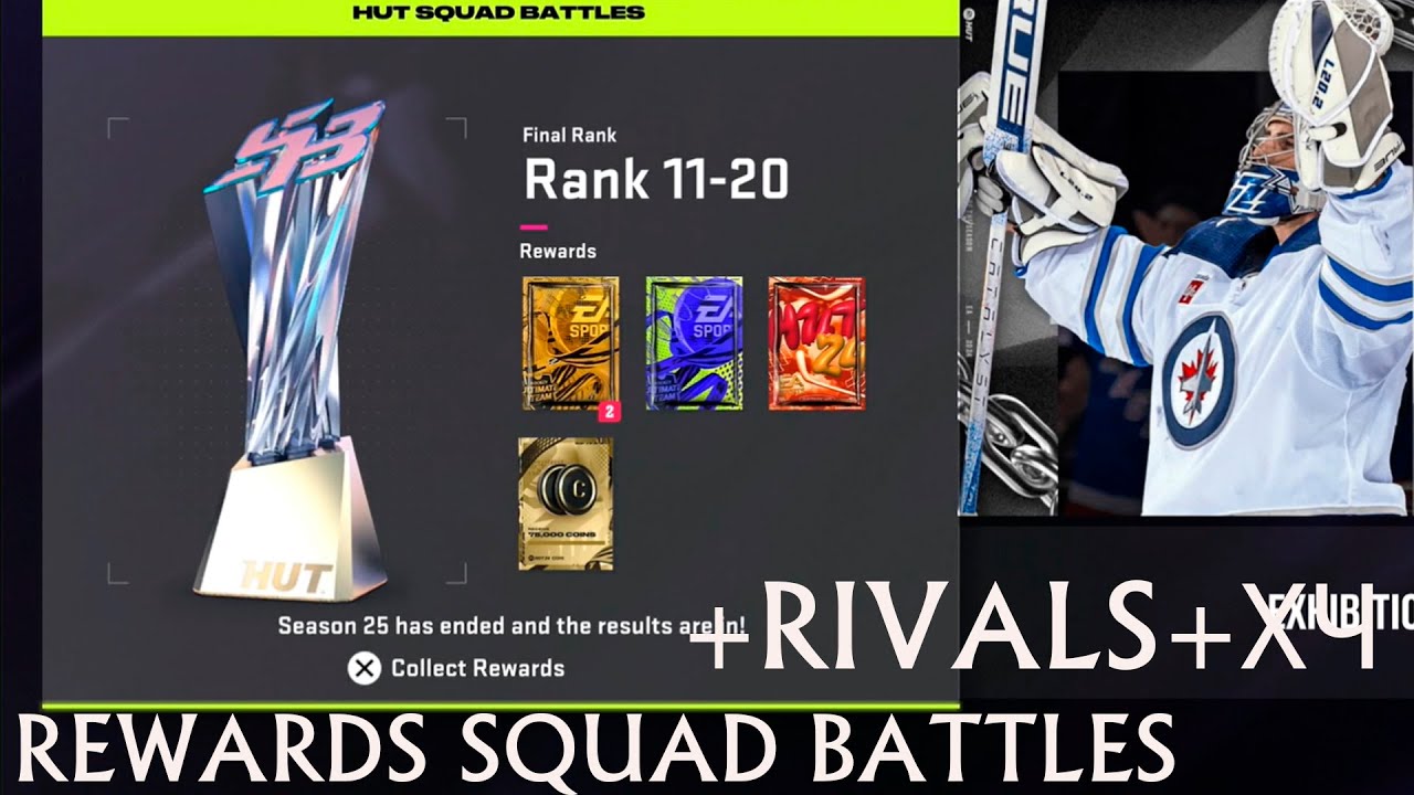 PS5 | NHL 24 | HUT REWARDS SQUAD BATTLES  TOP 20 + ХЧ#23 + RIVALS 29.03.24
