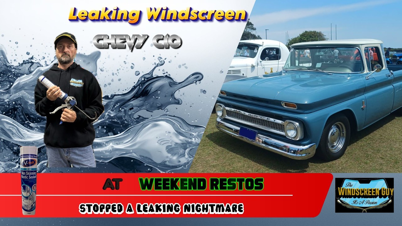 Leaking windscreen in a 1965 Chevy  C10