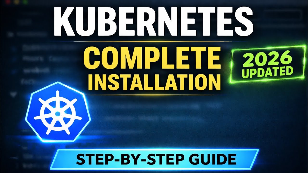  How to Setup and Install Kubernetes , Kubectl & eksctl(2026 UPDATED)