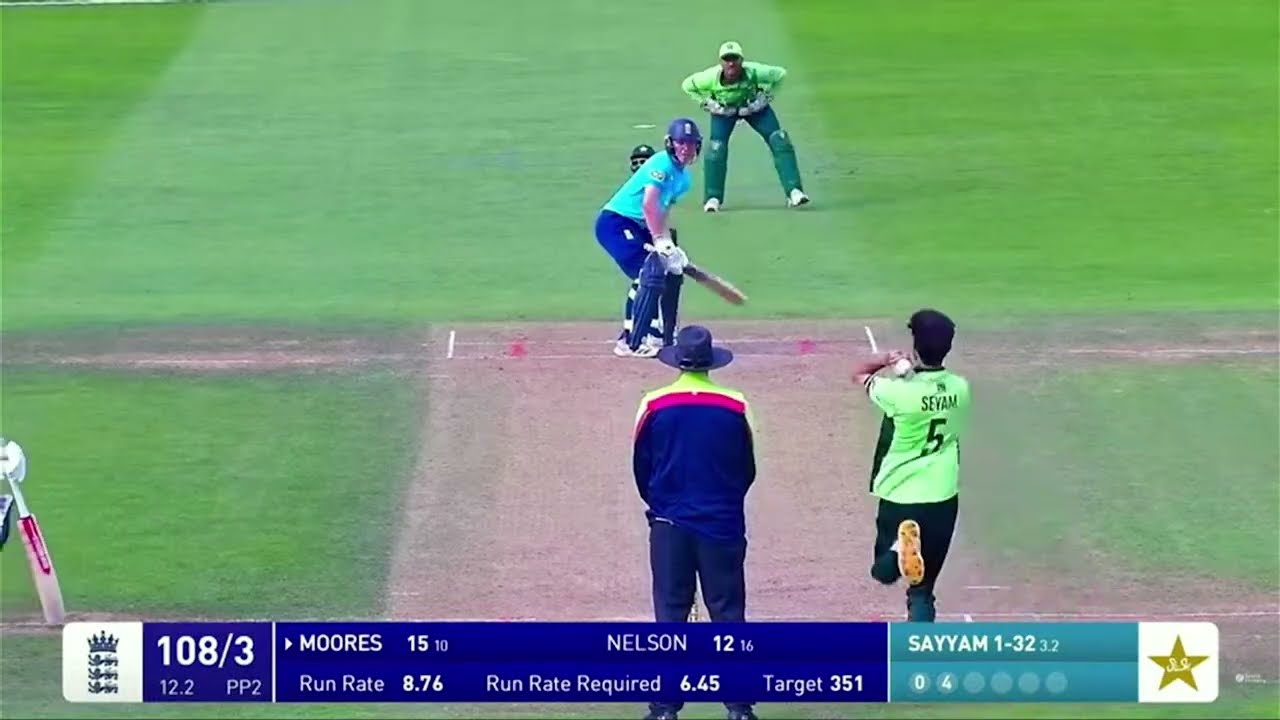 England U19 Fall of Wickets | Pakistan U19 vs England U19 | 4th Youth ODI, 2026