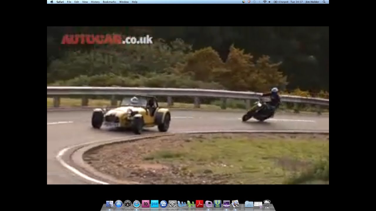 Car vs bike (Caterham R500 vs Ducati) - part one by Autocar.co.uk