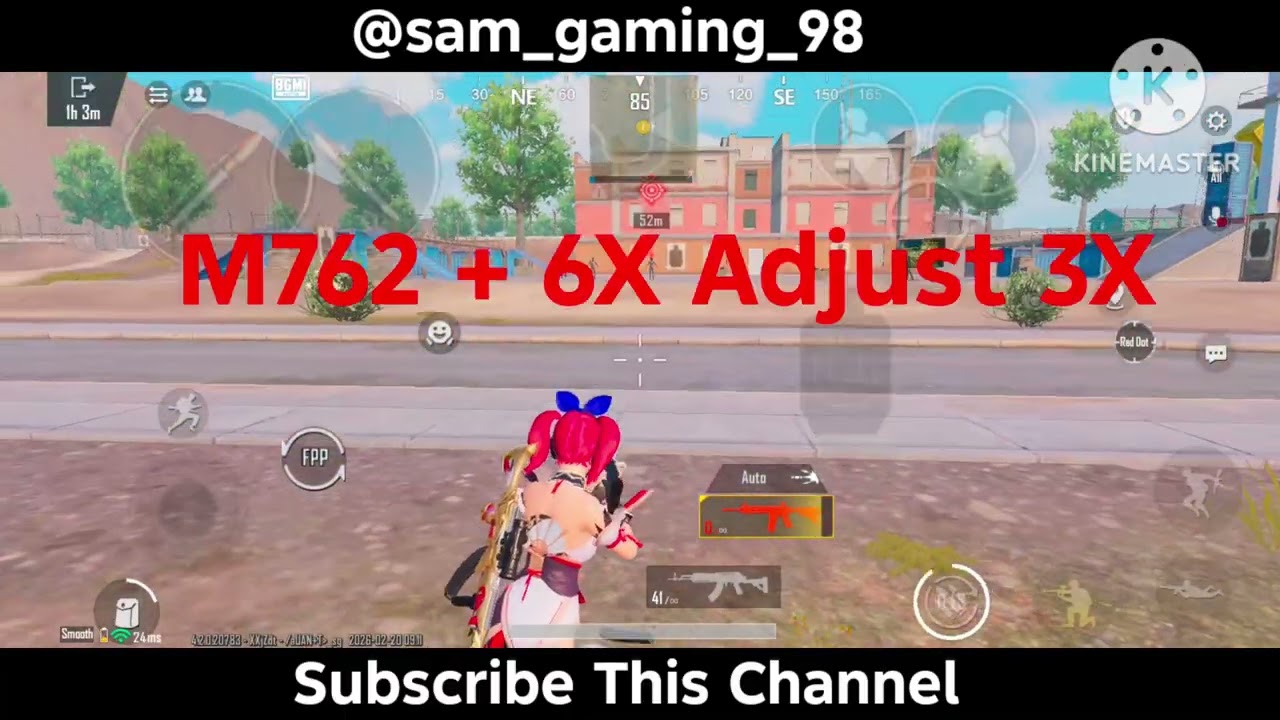 Best Sensitivity In Bgmi Gameplay #sensitivity 