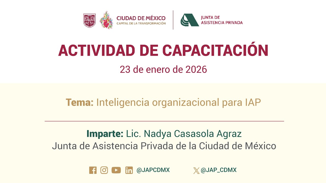 Inteligencia organizacional para IAP (2026)