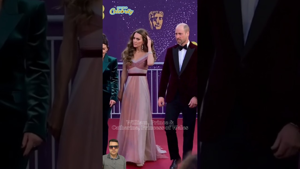 William, Prince and Catherine, Princess of Wales on the red carpet #william #catherine