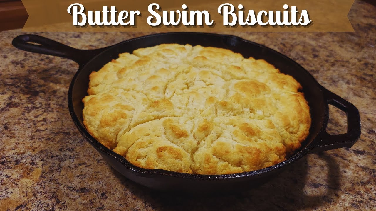 Butter Swim Biscuits Recipe | How To Make Butter Swim Biscuits | Homemade Biscuits Recipe