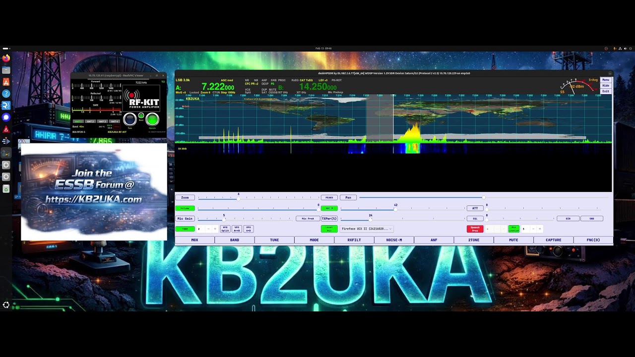 Sunday Moorning 7.222mhz