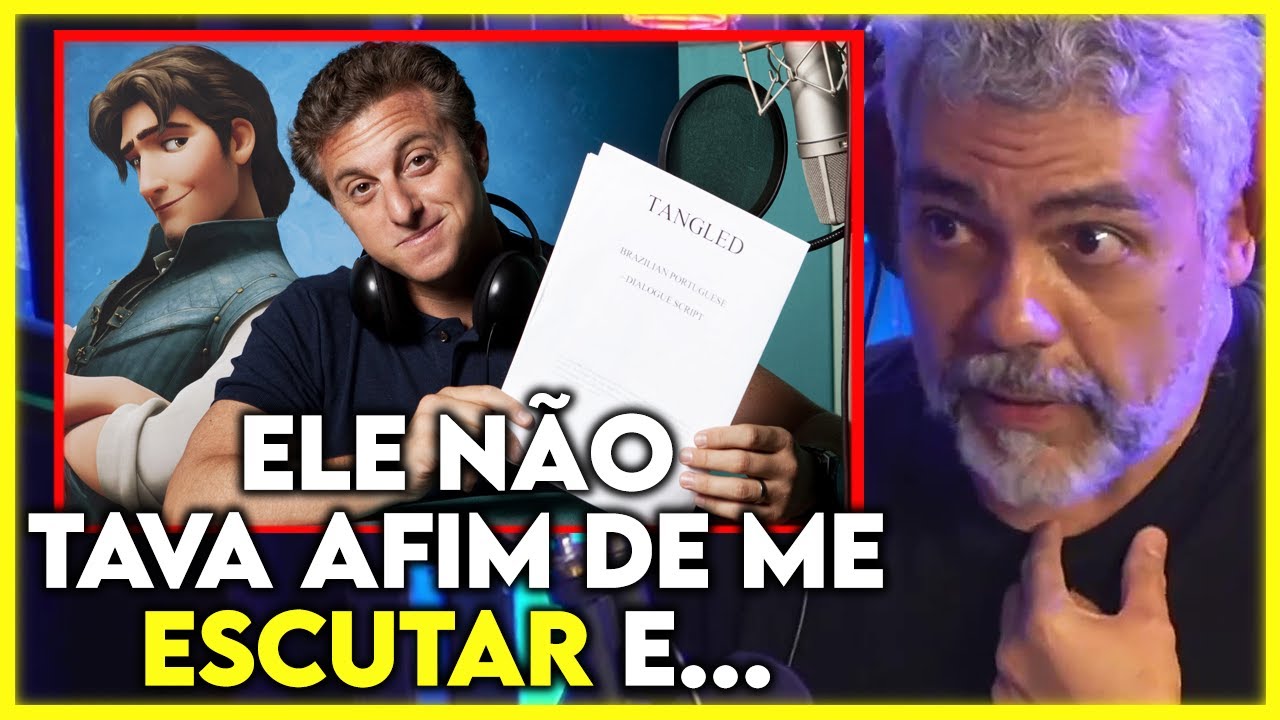 LUCIANO HUCK NÃO QUIS SER DIRIGIDO EM ENROLADOS | Cortes Podcast