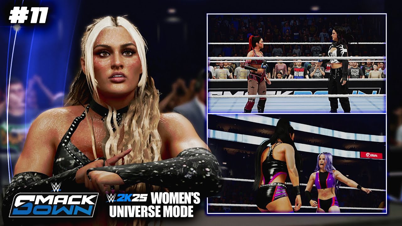 WWE 2K25 Women's Universe Mode #11 - Smackdown