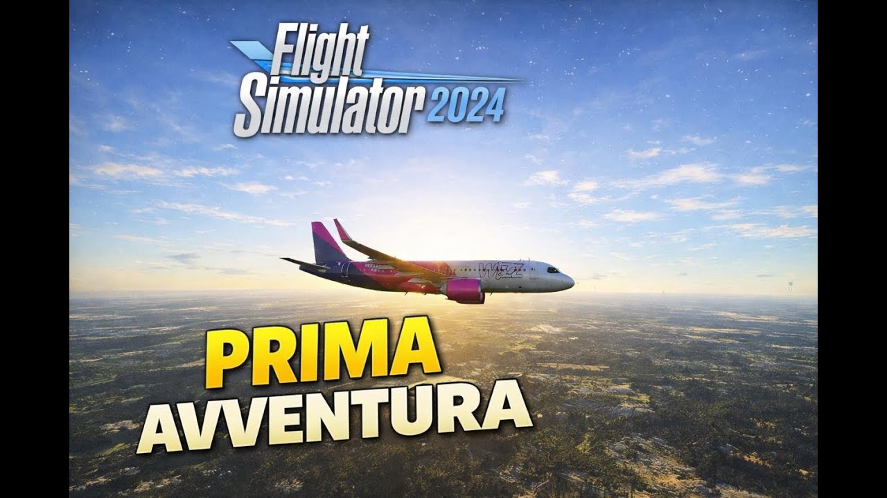 Prima avventura su Flight Simulator 2024 | decollo, volo e prime emozioni! | PS5 | GAMEPLAY ITA